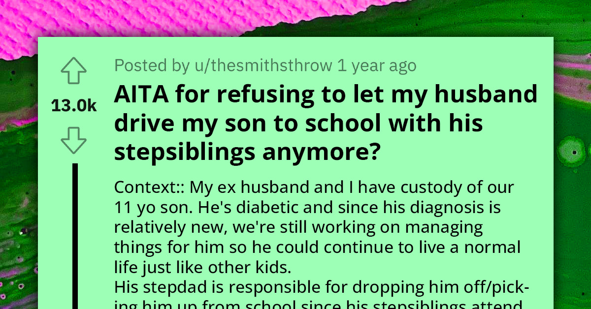 Mother Faces Challenges Managing Her Son's Diabetes Due To Lack of Understanding About Dietary Needs From Husband And Stepchildren