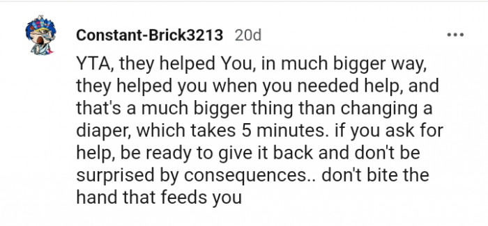 Do not be surprised by the consequences