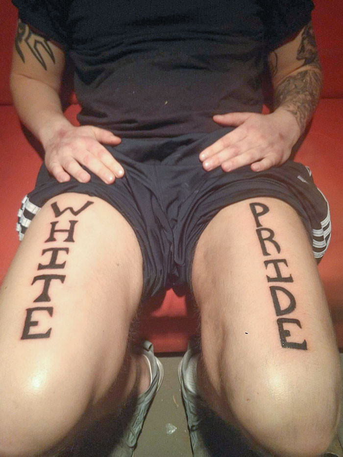 25. A colleague's fresh tattoo