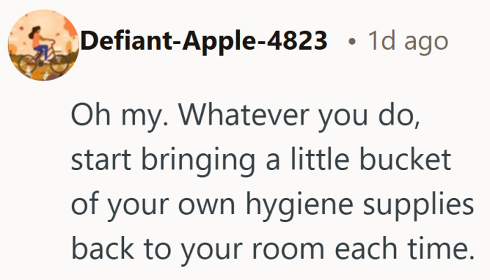 Shared bathrooms sometimes turn into survival mode. At that point, a personal stash starts to make sense.