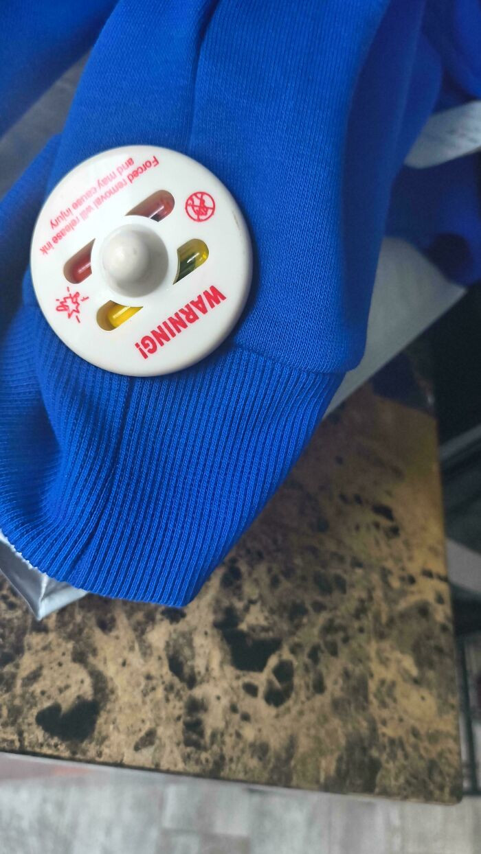 "Forgot To Ask Cashier To Remove This"