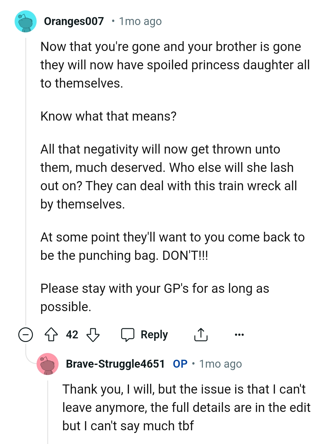 Dealing with this train wreck