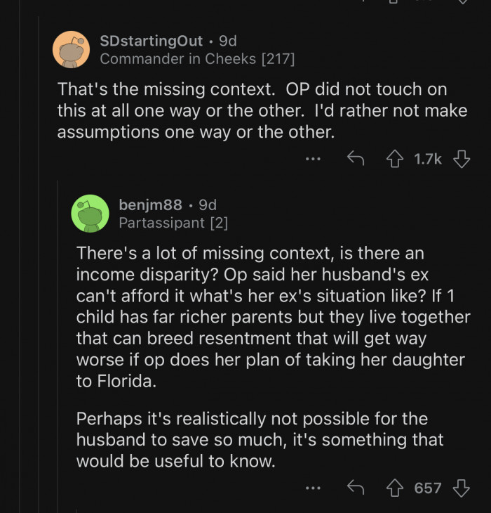 There's a lot of missing context in OP's story.