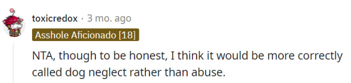 It might be more accurate to label it as 