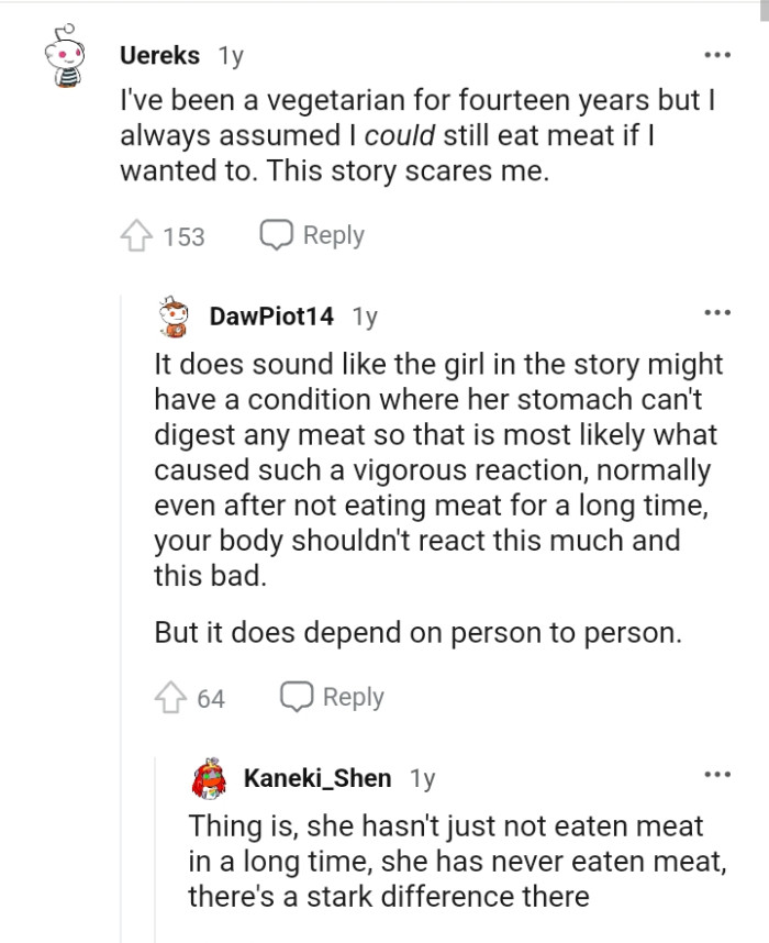 This story is scaring this Redditor.