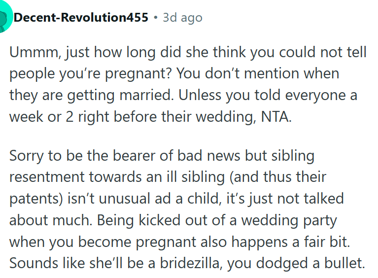 OP's Future SIL Will Be a Bridezilla.