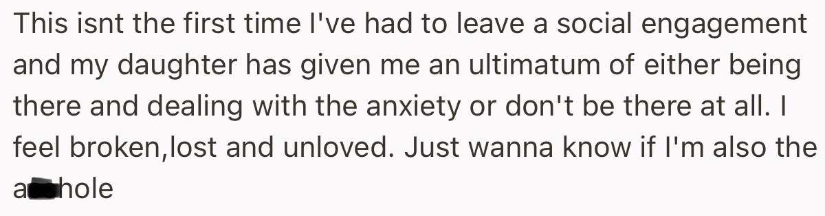 The Problem Is, OP’s Daughter Has Had It With Her Constant Disappearances During Family Events