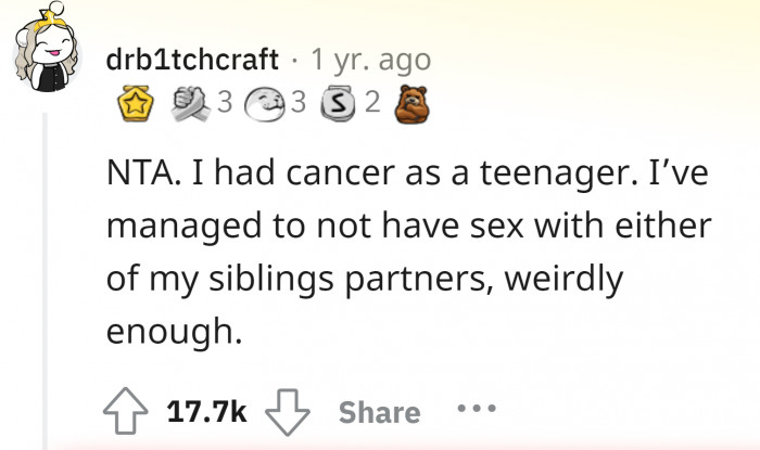 Having a disease cannot be used as an excuse to sleep with anyone and even get pregnant.