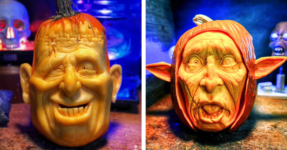 Many Faces Of Halloween Pumpkins—Let's Get Inspired
