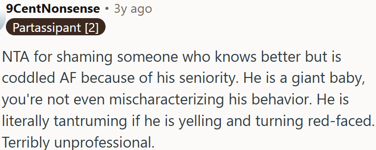 OP isn't even exaggerating his behavior.