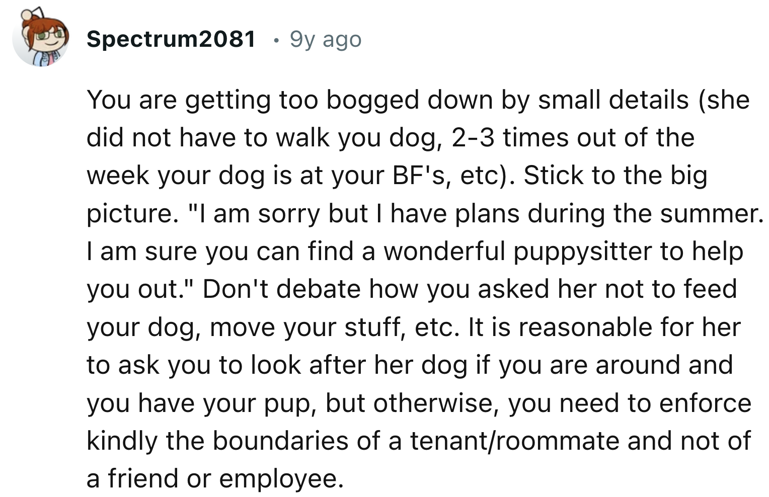 Bogged down by small details