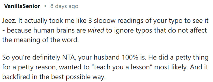 Human brains are wired to ignore typos like these