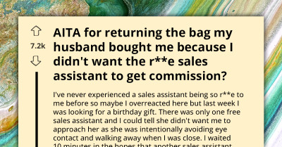 Woman Returns Gift From Husband Because Sales Assistant He Purchased It From Was Rude