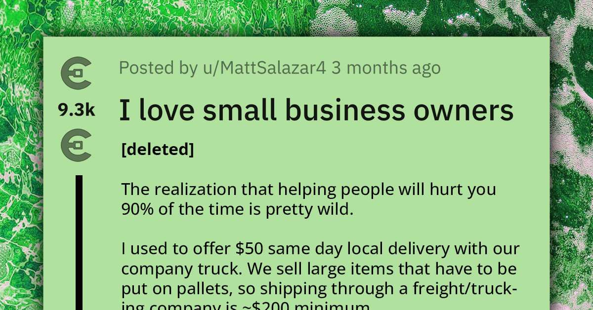 Reddit Goes Crazy Over Response from Small Business Owner on a Negative Review of Their Business