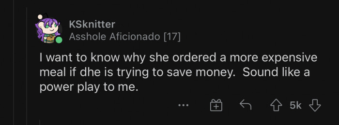 All of her decisions make no sense at all.