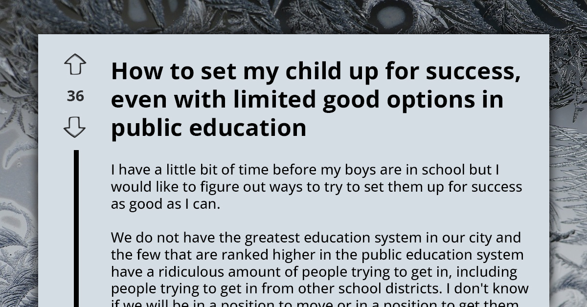 Worried Dad Opens Up About His Children’s Education And Gets Uplifting Response