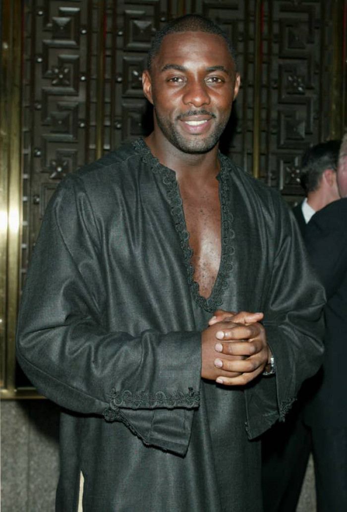 18. Idris Elba before: