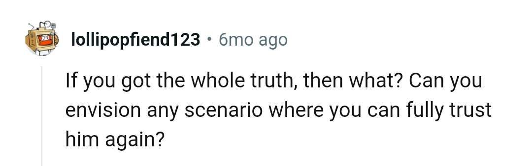 We've gathered some of the most upvoted comments from other Redditors for you to read through below