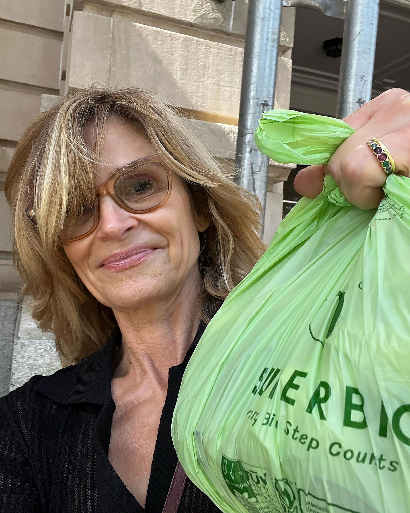 25. Kyra Sedgwick doing her part to heal the environment