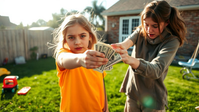 Sister Wants Most of My Babysitting Money: AITA for Refusing?