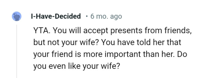 Obviously, OP's friend is more important than his GF