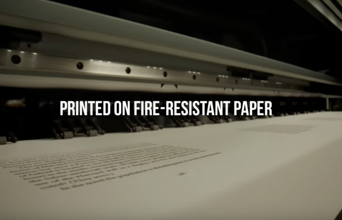 They had to carefully plan which materials to use for this symbolic version