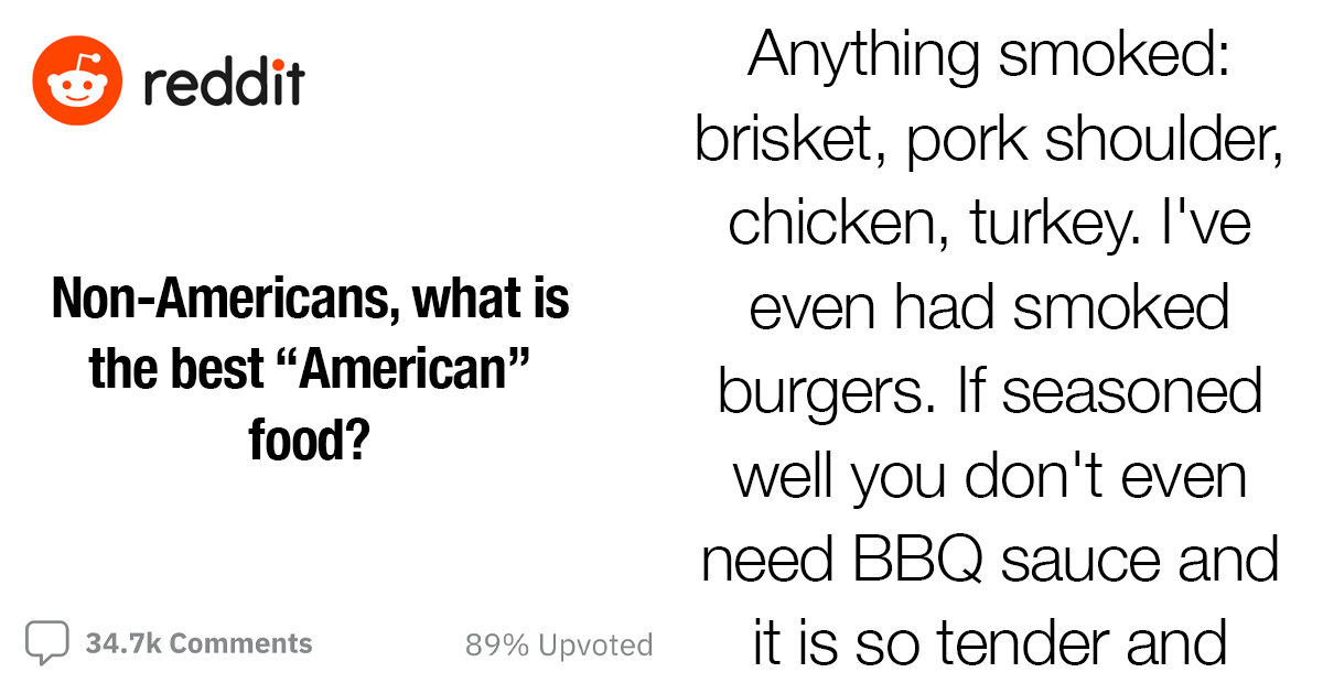 20 Non-Americans Share Their Favorite American Food And Now We're Hungry