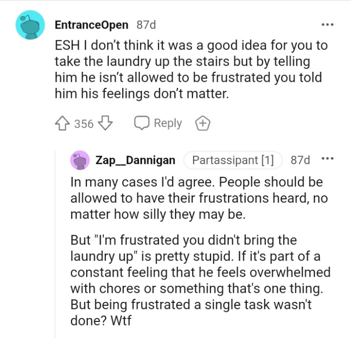 People should be allowed to have their frustrations heard no matter what