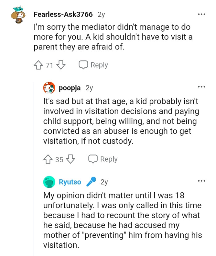 The mediator could have done more