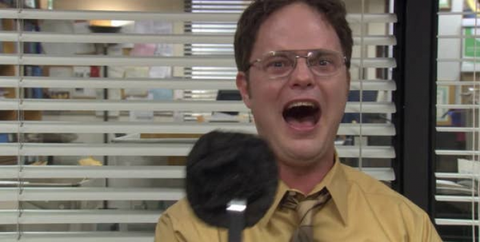 9. Dwight's Billy Joel cover was absolutely perfect and iconic.