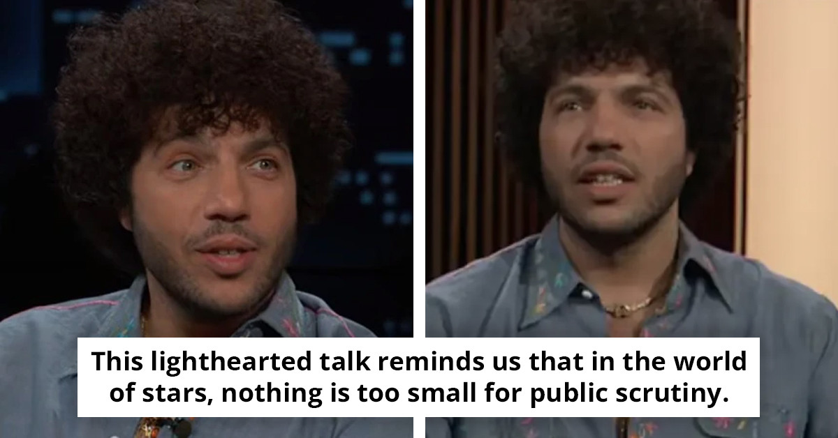 Benny Blanco reveals his foot in a bold move to address criticism surrounding his 'unpleasant' behavior.