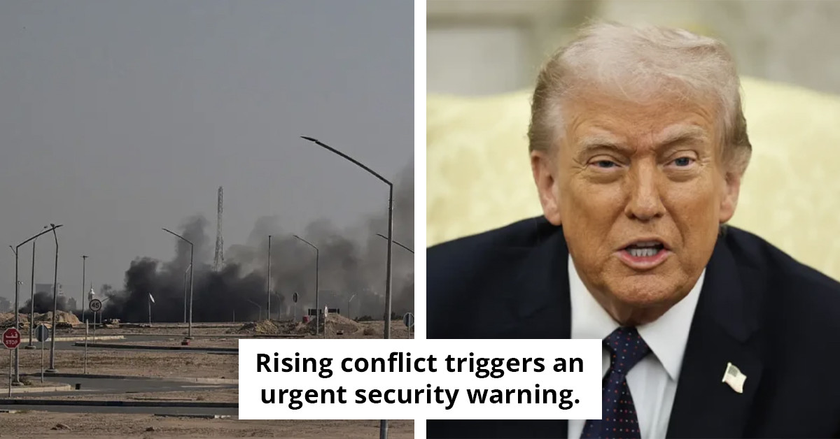 Travel blogger stranded in Kuwait shares her efforts to self-evacuate, stating that she’s not receiving assistance from the US government.