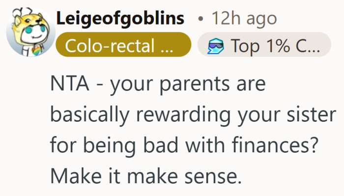 Rewarding bad money habits raised a lot of eyebrows in the discussion.