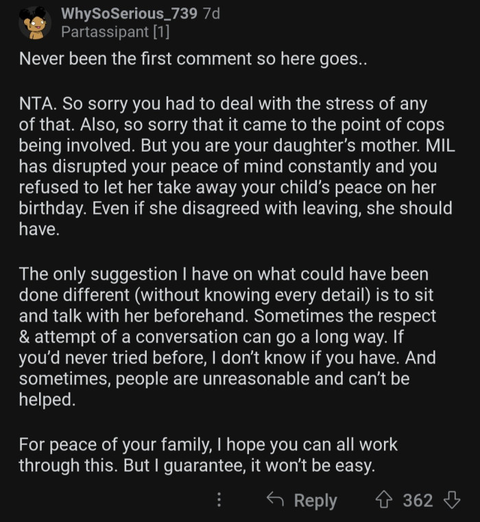 Here's how the Reddit community reacted to u/CoatUsed4848's post: