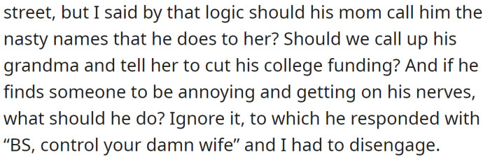 But it didn't end well: