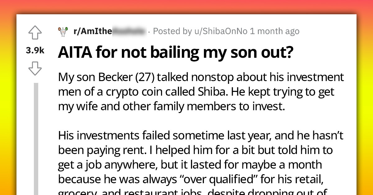 Father Doesn't Want To Bail His Son Out Because Of His Repeated Mistakes And Terrible Judgement