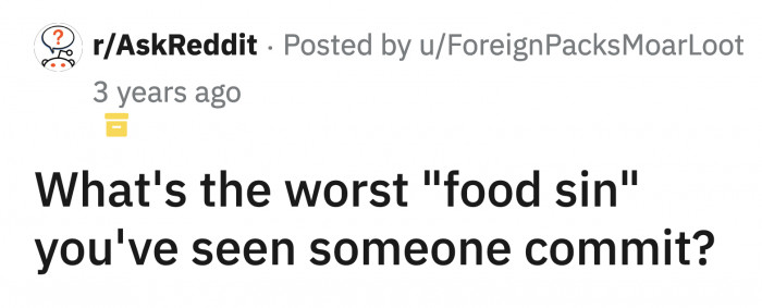 Here's the question that got us questioning if humans were really an evolved species: