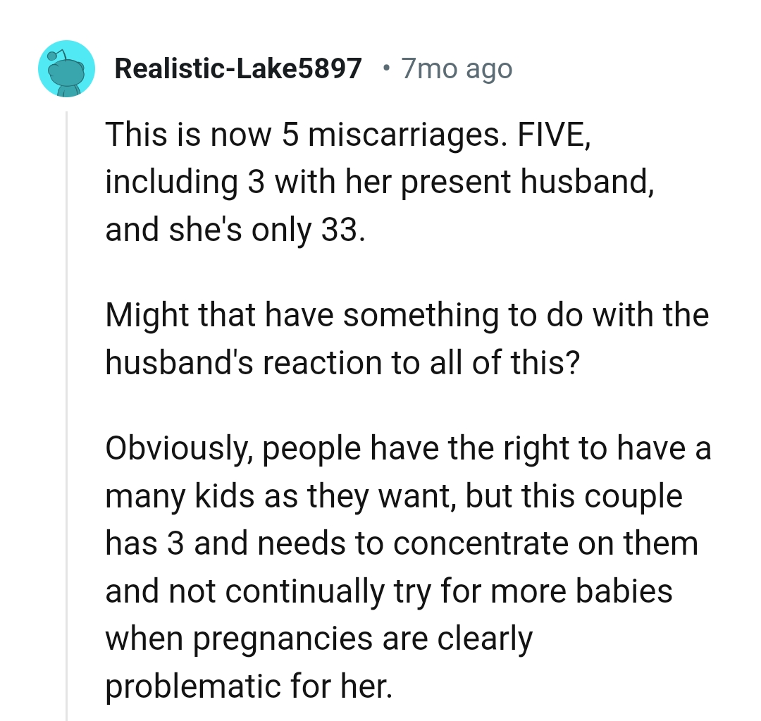 They need to concentrate on their kids