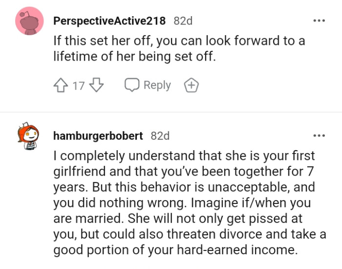 Redditors trooped to the comments section to air their views about the story, and we've gathered some of them for you below