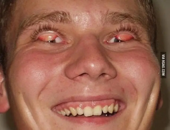 14. Those weird kids doing this for no reason