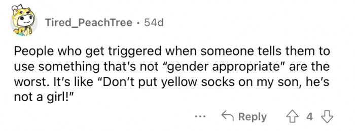 Why can't boys wear pink?