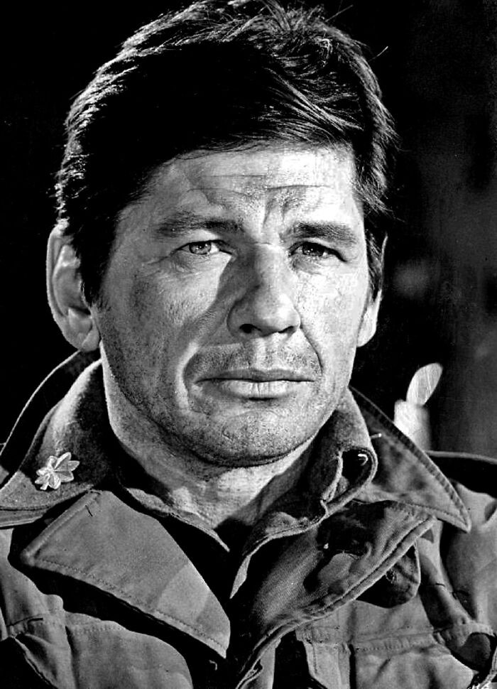 16. Charles Bronson - came from absolutely nothing and was an underground miner at 12 and then went over for WW2.