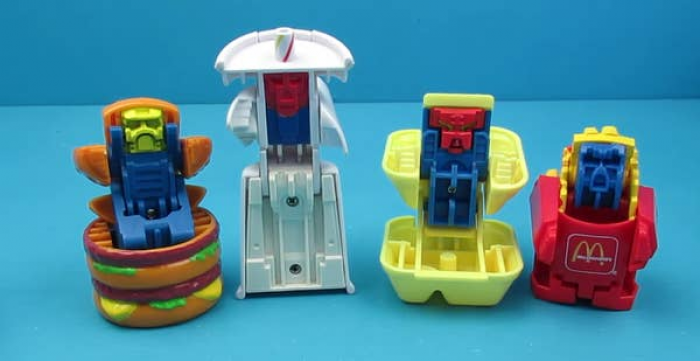 25. Everyone thought these were the coolest Happy Meal toys ever.