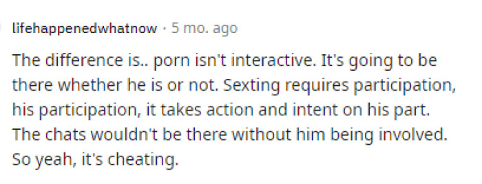 Not only that, but he also found the women online and continued to talk to them, giving them direct attention and responses.
