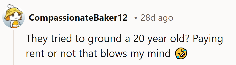 Rent or not, comedy gold!