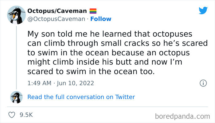 5. This kid's onto something.