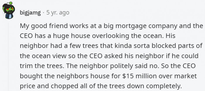 7. The crazy things people do just for a view