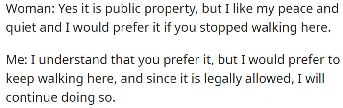 They talked for a while...