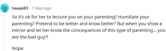 OP is not the bad guy here