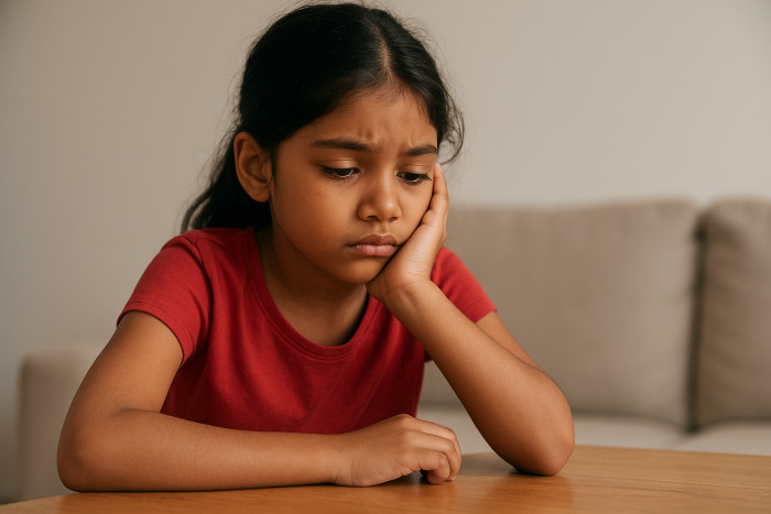 A classmate had called her “curry,” with the mocking, cruel tone meant to make her feel different and less.